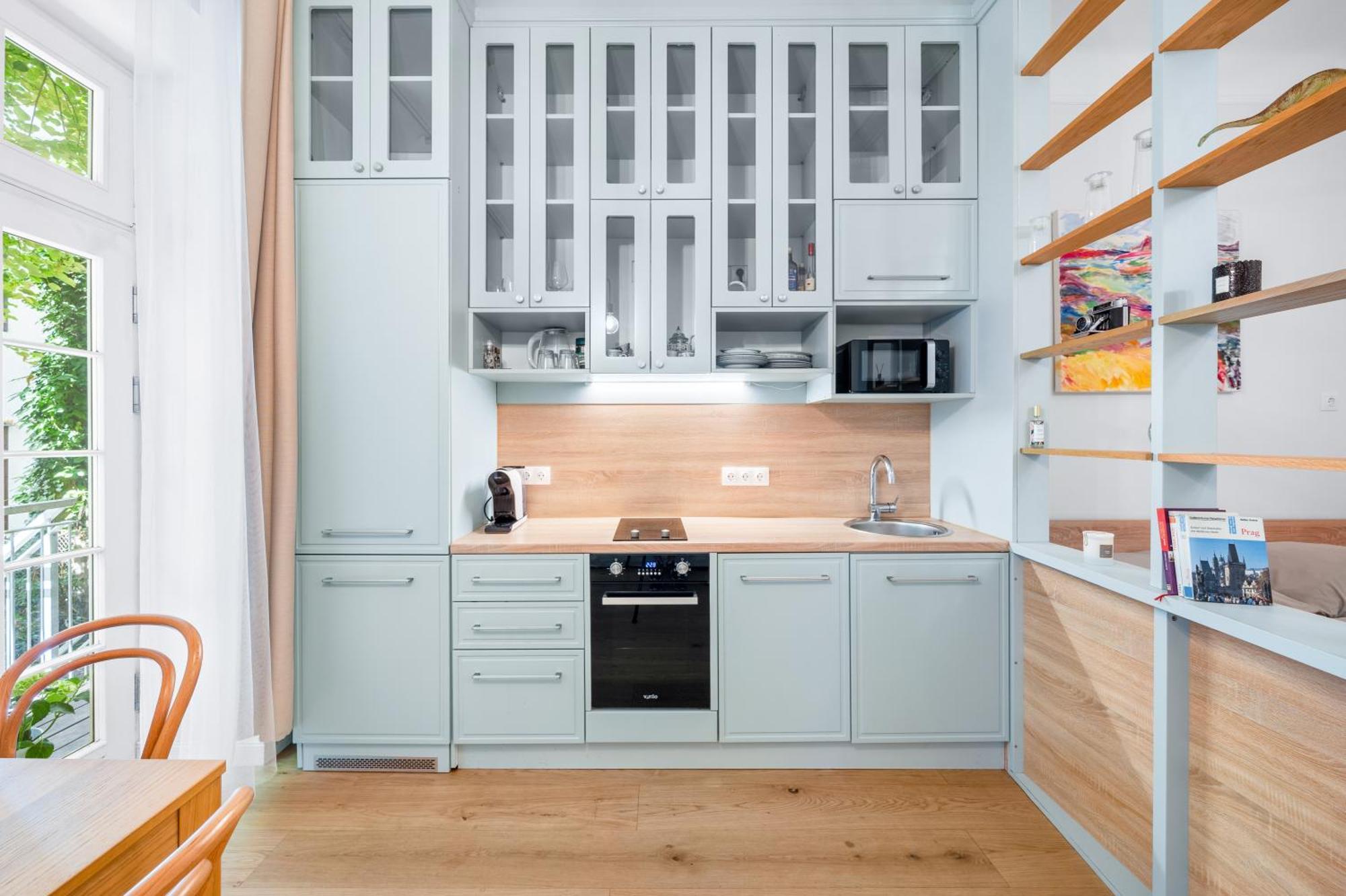 Central Vienna Apartment With Garden View 外观 照片