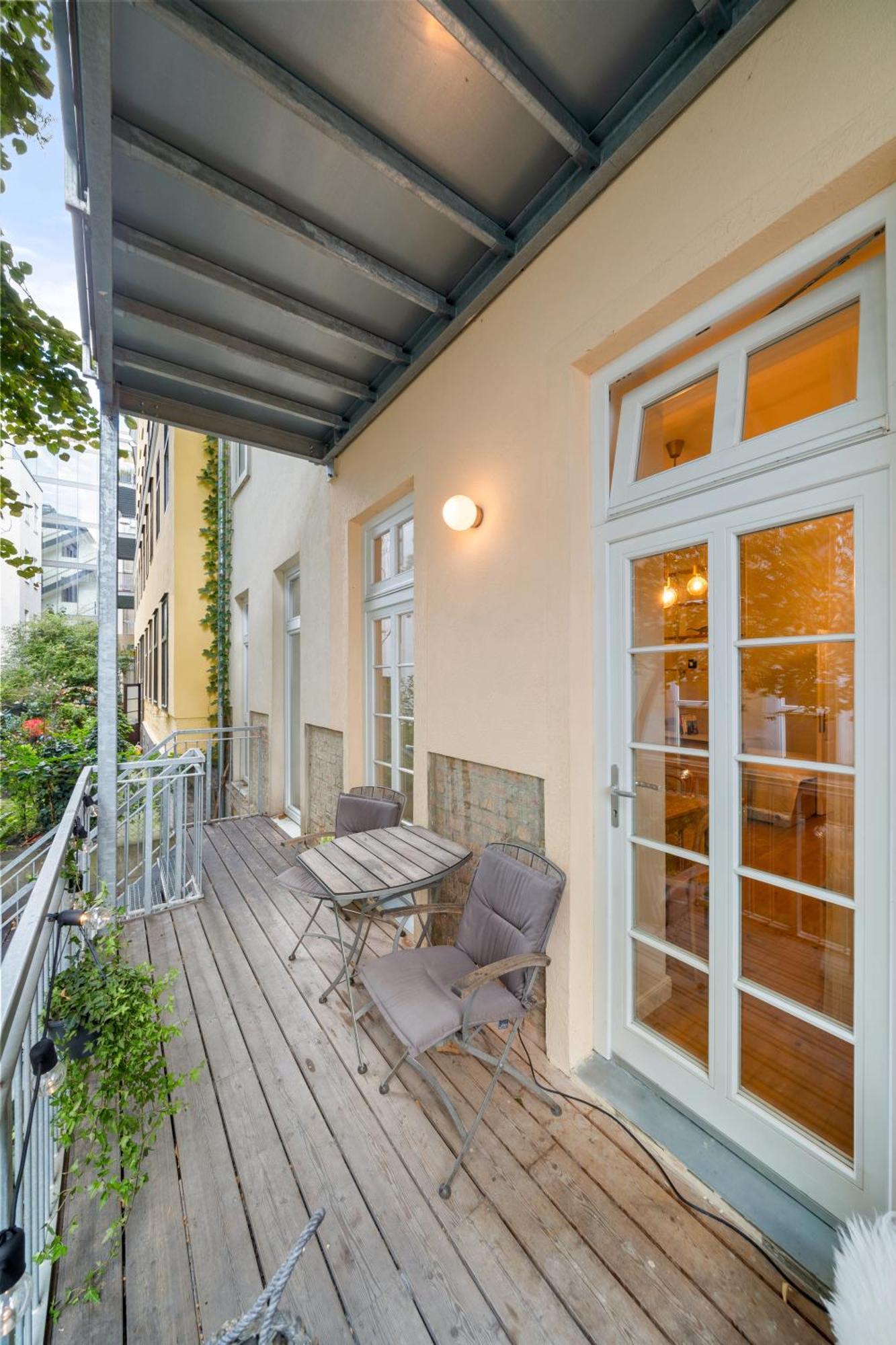 Central Vienna Apartment With Garden View 外观 照片
