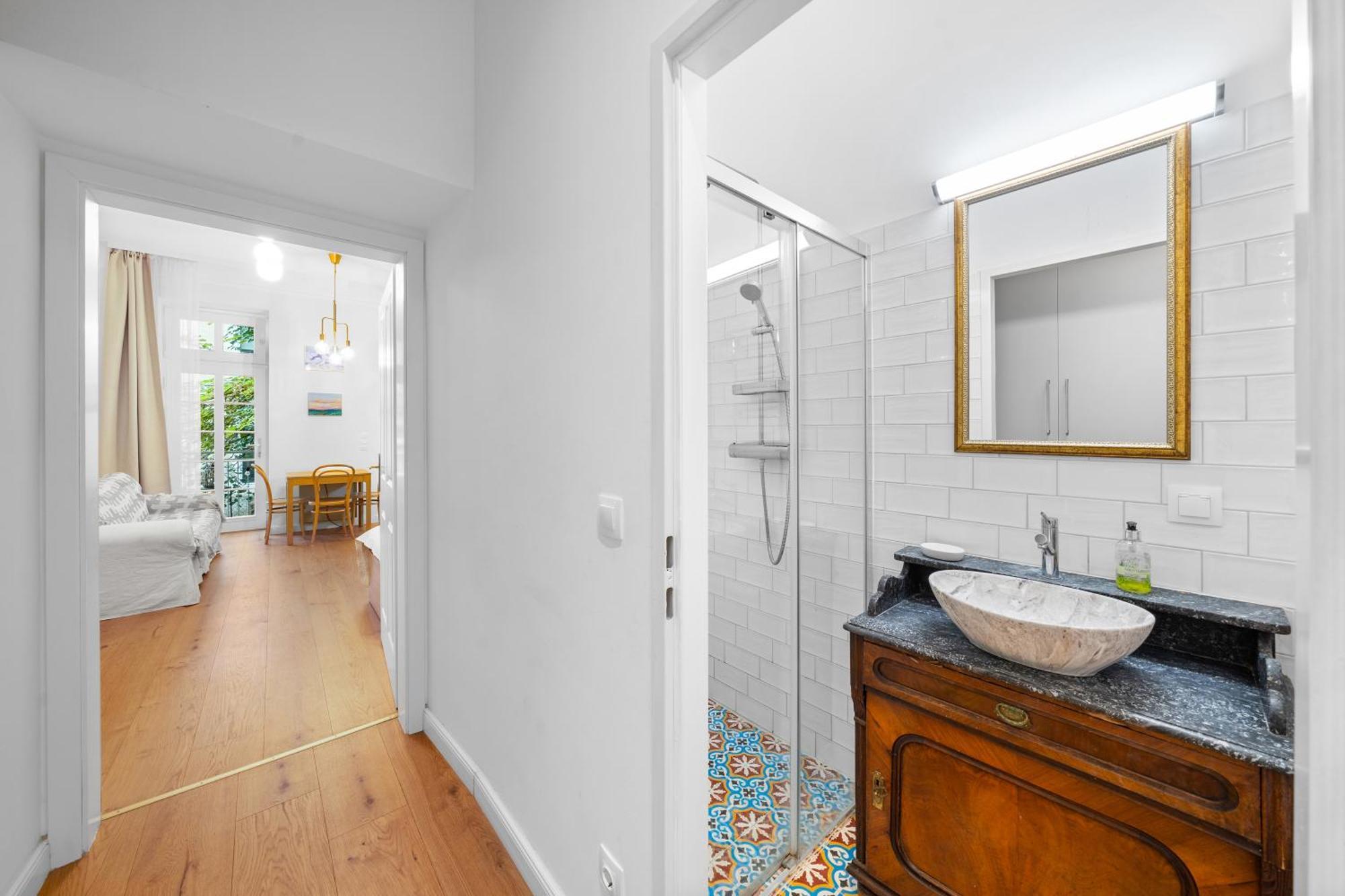 Central Vienna Apartment With Garden View 外观 照片